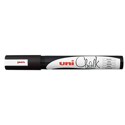 Afbeelding van Krijtstift Uni ball Chalk rond zwart