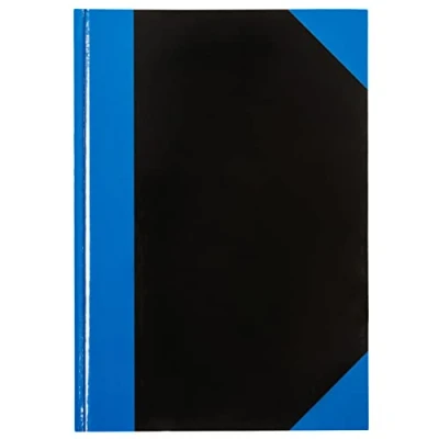 Afbeelding van Idena 542900 22907000 Notitieboek, A4, gelinieerd, 96 pagina&#039;s, FSC, blauw/zwart
