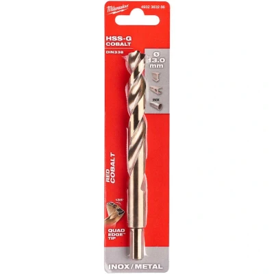 Afbeelding van MILWAUKEE 4932363286 HSS G Cobalt metaalboor DIN 338 13x151mm