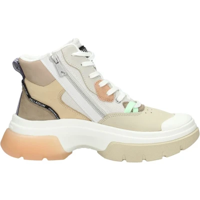 Afbeelding van Palladium Pallawave Veterschoenen Hoog beige Maat 36