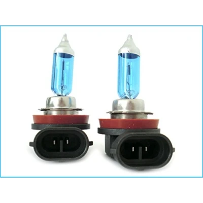 Afbeelding van CARALL 2 halogeenlampen, 12 V, wit, xenon effect (H11, 55 W, PGJ19 2)