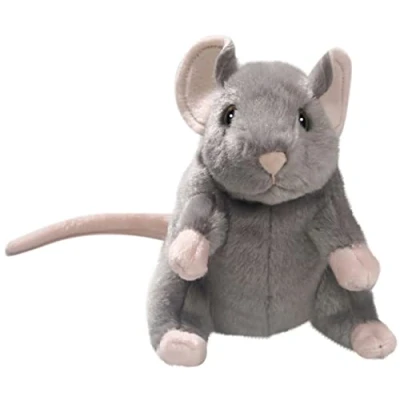 Afbeelding van Carl Dick Maus grijs, pluche dier, knuffeldier, ca. 15 cm 3326001