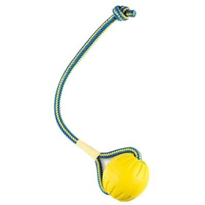 Afbeelding van Starmark Swing &#039;N Fling Durafoam Fetch Bal Aan Koord LARGE 9 CM (88126)