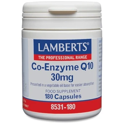 Afbeelding van Lamberts Co enzym Q10 30 mg 180 capsules