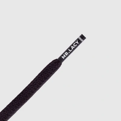 Afbeelding van Mr. Lacy Flexies zwart plat 110 cm