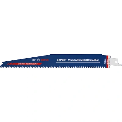 Image de BOSCH S 1167 XHM Lame de scie alternative Expert Bois avec Démolition Métal (3 pcs) 2608900399
