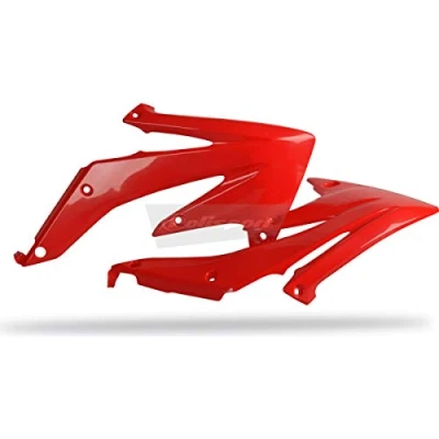 Afbeelding van Polisport Radiateurkappen Honda CRF450R 2005 2008 Rood