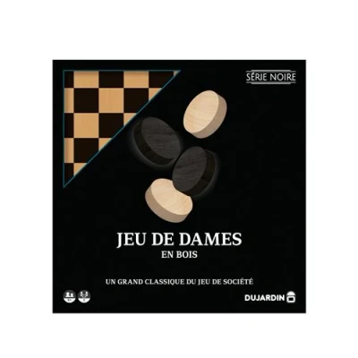 Afbeelding van Dujardin Gezelschapsspel Série noire Dames plateau Franstalige Versie