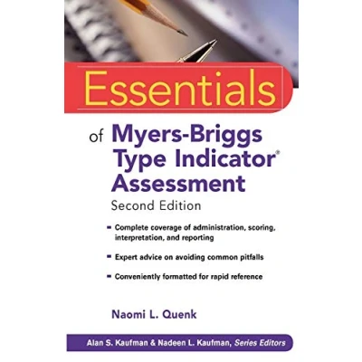 Afbeelding van Essentials Of Myers Briggs Type Indicator Assessment