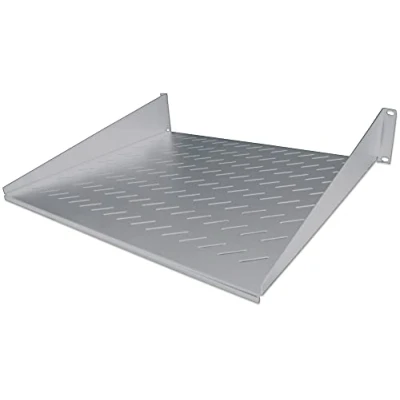 Afbeelding van Intellinet 712217 19 inch Apparaatbodem voor patchkast 2 HE Vast inbouw Geschikt kastdiepte: vanaf 450 mm Grijs