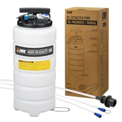Afbeelding van EWK Pneumatische en handmatige olie extractor van 15 liter