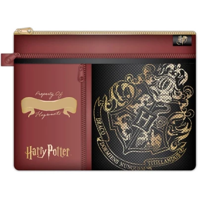 Afbeelding van Harry Potter Hogwarts Crest Aanpasbare Studieportemonnee met Meerdere Vakken