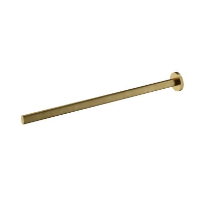Afbeelding van HotBath Archie Vaste handdoekhouder 40 cm Geborsteld Messing PVD ARA08BBP