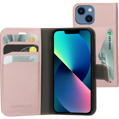 Afbeelding van Mobiparts Classic Wallet Case Apple iPhone 13 Mini Pink