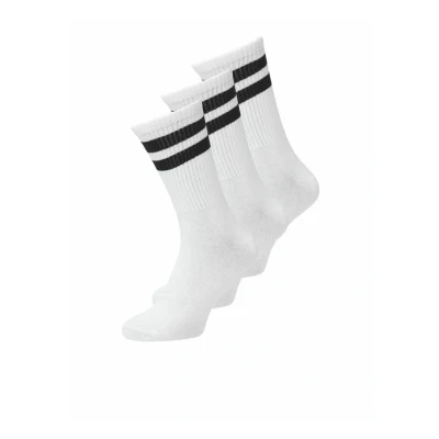 Afbeelding van Jack &amp; Jones 3ERPACK Sokken, Heren, Maat: One Size, White