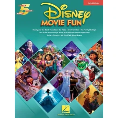 Afbeelding van Disney Movie Fun 2nd Edition Five Finger Piano Songbook with Lyrics
