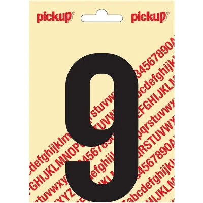 Afbeelding van Plakcijfer Nobel Sticker cijfer 9 Pickup