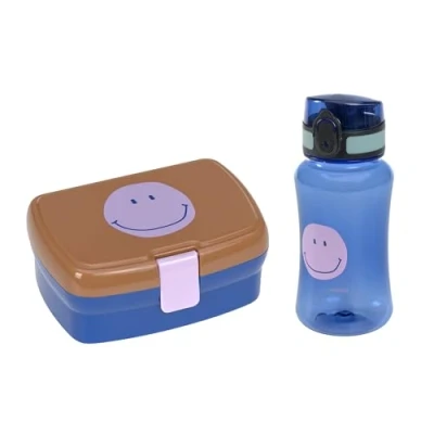 Afbeelding van Lassig Lunch Set Little Gang Caramel Blue