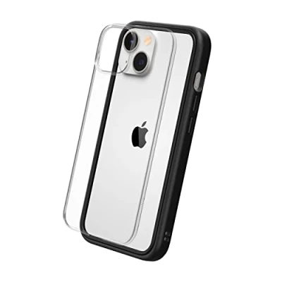 Afbeelding van RHINOSHIELD Hoesje compatibel met [iPhone 14] Mod NX personaliseerbare dunne bescherming schokabsorberende technologie [BPA vrij] zwart