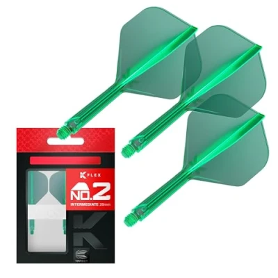 Afbeelding van Target K Flex Green NO2 Dart Flights Intermediate