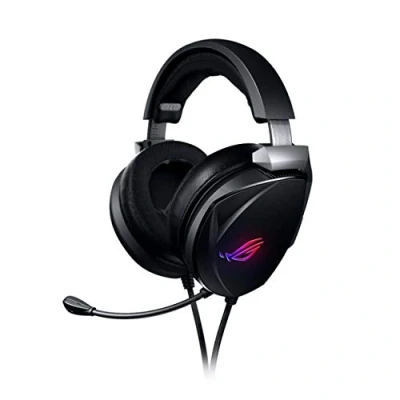Afbeelding van Asus ROG Theta 7.1 Over Ear headset Gamen Kabel Surround Zwart Ruisonderdrukking (microfoon) Volumeregeling, Microf