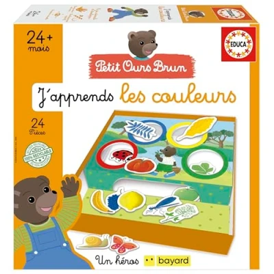 Afbeelding van Educatief Spel Educa J&#039;apprends les couleurs (FR)