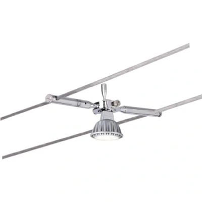 Afbeelding van Paulmann Togo 12V kabelsysteem lamp Universeel GU5.3 10 W LED Chroom