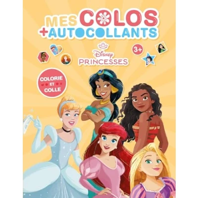 Afbeelding van DISNEY PRINCESSES MES COLOS + AUTOCOLLANTS