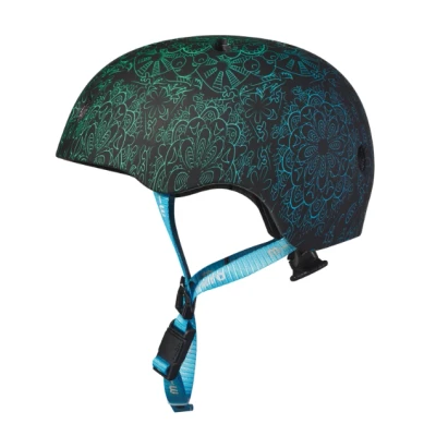 Afbeelding van Micro Step Helm Deluxe Mandala groen/blauw Maat M