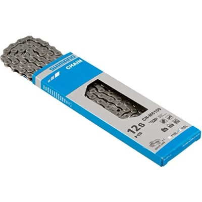 Image de Chaine velo 12v. shimano deore cn m6100 126 maillons