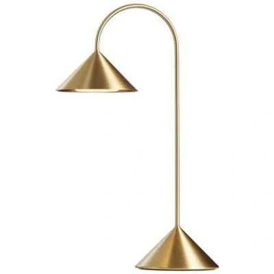 Afbeelding van Frandsen Grasp tafellamp H47 LED oplaadbaar brass