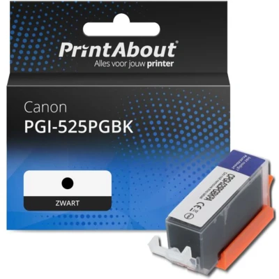 Afbeelding van Huismerk Canon PGI 525PGBK Inktcartridge Zwart