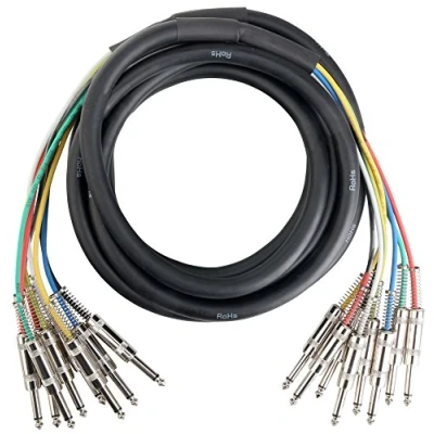 Afbeelding van Pronomic Stage MJJ8 8 Multicore jack kabel (8), 6 m