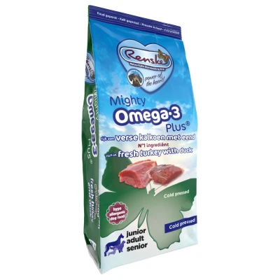 Afbeelding van Renske Mighty Omega Plus Kalkoen / Eend Geperst 3 KG (390939)