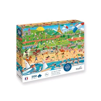 Image de Puzzle 200 pièces SentoSphère Les Sports d&#039;été