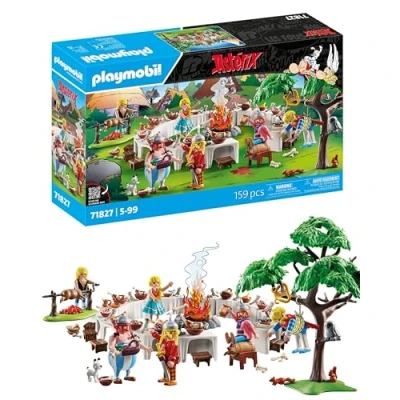 Afbeelding van Playmobil 71827 Asterix: Het dorpsbanket (71827, Asterix)