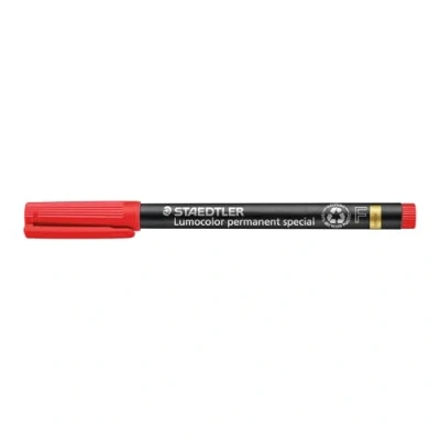 Afbeelding van Viltstift Staedtler Lumocolor 319 special permanent F rood