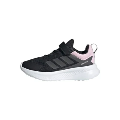 Afbeelding van adidas Mixte enfant FORTARUN 4.0 SHOES CHILDREN, Core Black/Grey Six/Clear Pink, 30 1/2 EU