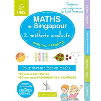 Image de Maths de Singapour La méthode explicite spécial primaire