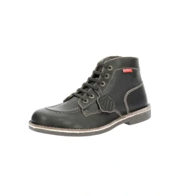 Afbeelding van Kickers Kickstoner Veterboots, Heren, Maat: 43, Marron fonce Leer