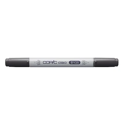 Afbeelding van COPIC Ciao Marker type BV 25, glanzend paars, veelzijdige lay outmarker, met medium punt en penseelpunt