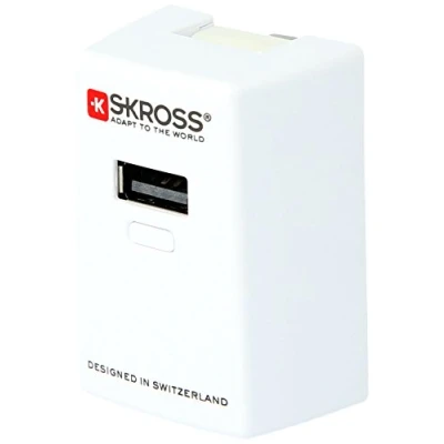 Image de Batterie de secours Skross SOS pour appareils USB, 1200mAh, Blanche