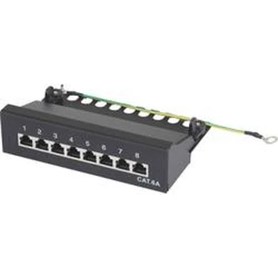 Afbeelding van Renkforce 8 poorten Netwerkpatchbox CAT 6A 1 HE