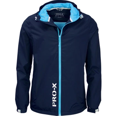 Afbeelding van Donkerblauwe kinder regenjas Flashy van Pro X Elements 152