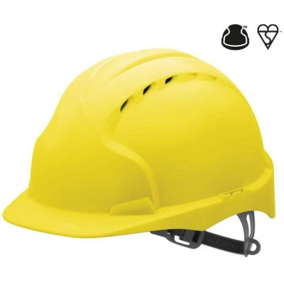 Afbeelding van JSP EVO3 helm geventileerd 06010123 Geel
