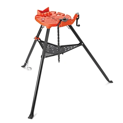 Afbeelding van RIDGID 460 6 draagbare pionierwerkbank tristand met kettingklem 36273