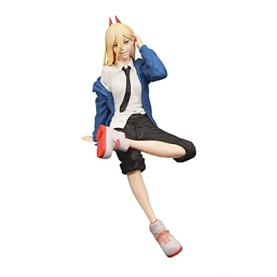 Afbeelding van Chainsaw Man Noodle Stopper PVC Statue Power 14 cm