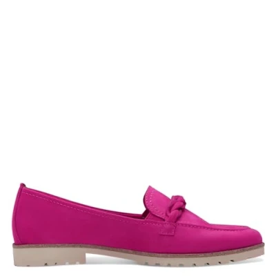 Afbeelding van Tamaris Instappers, Dames, Maat: 38, Fuxia Leer