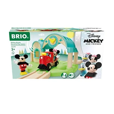 Afbeelding van BRIO Mickey Mouse Record &amp; Play Station 32270 Treinbaan