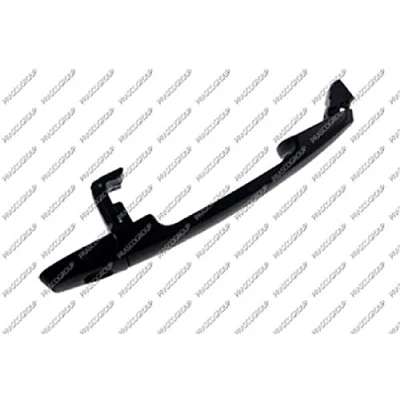 Afbeelding van PRASCO TY3508002 Deurgrepen Buiten, Links voor Zwart Glad TOYOTA: Corolla IX Hatchback